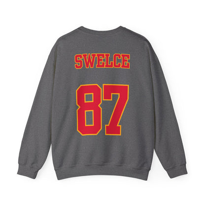 SWELCE #87 TK+TS=TL Original Love Glove Design (Vers.#3 for white)-Unisex Crewneck Sweatshirt