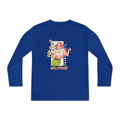 Girl Power-Youth Long Sleeve Competitor Tee