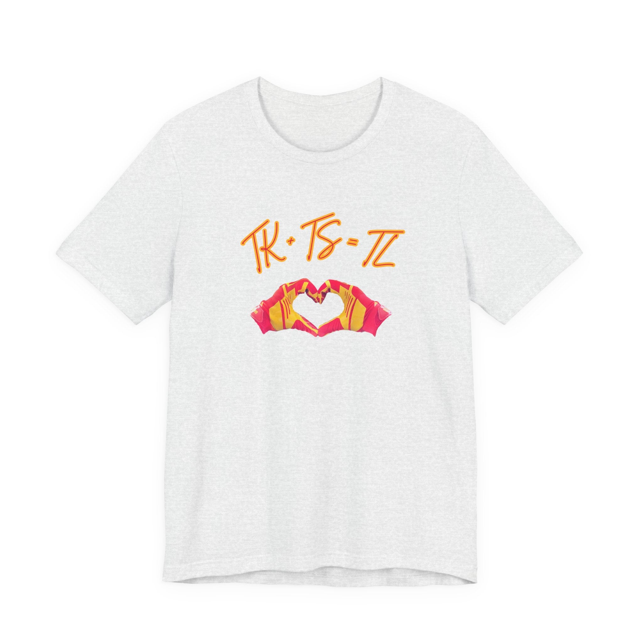 SWELCE TK+TS=TL Original Love Glove Design (Vers#3 for WHITE) Jersey-Unisex Jersey Short Sleeve Tee