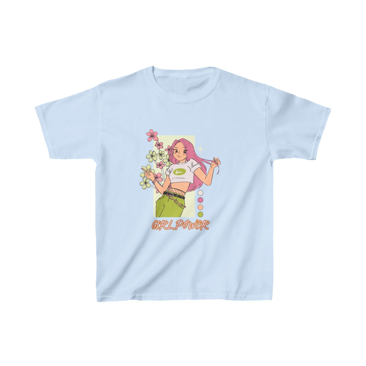 Girl Power-Kids Heavy Cotton™ Tee