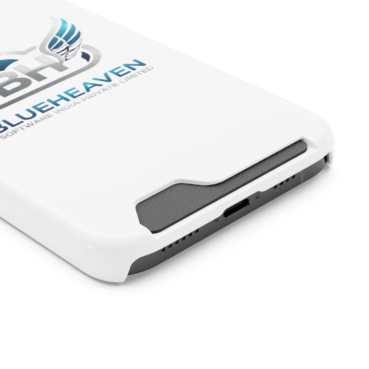 BlueHeaven Logo Phone Case with Card Holder