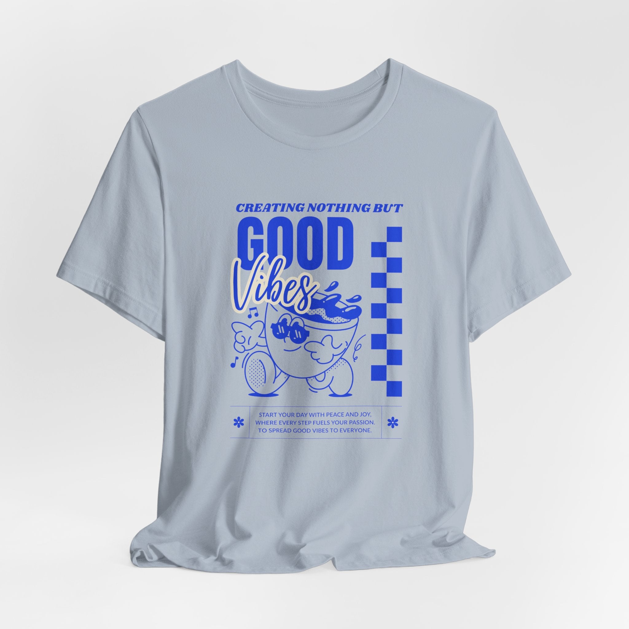 Creating Nothing But Good Vibes-Unisex Jersey Short Sleeve Tee
