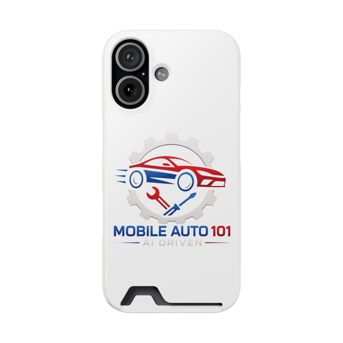 Mobile Auto 101 Logo Phone Case with Card Holder