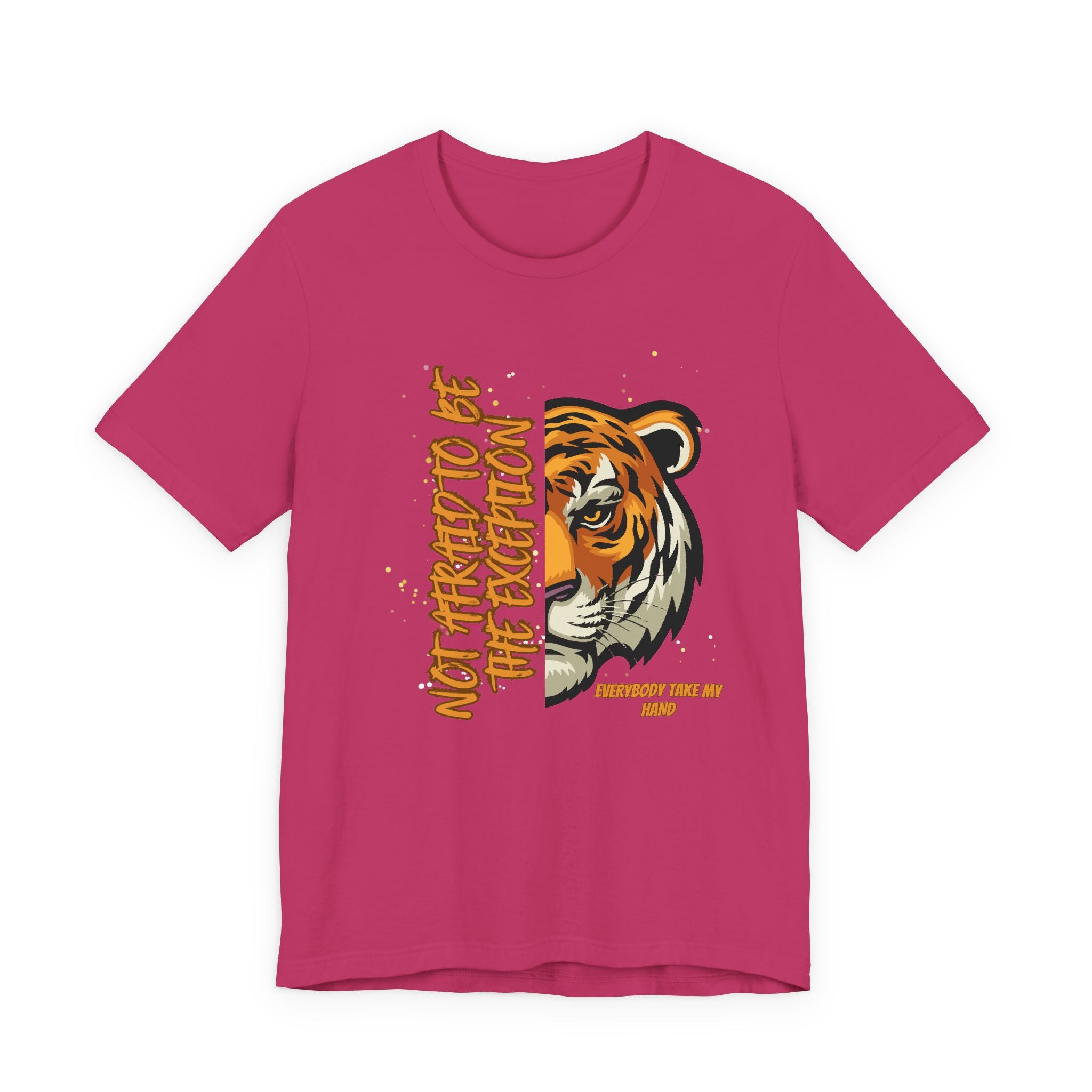Not Afraid to Be the Exception-Unisex Jersey Short Sleeve Tee