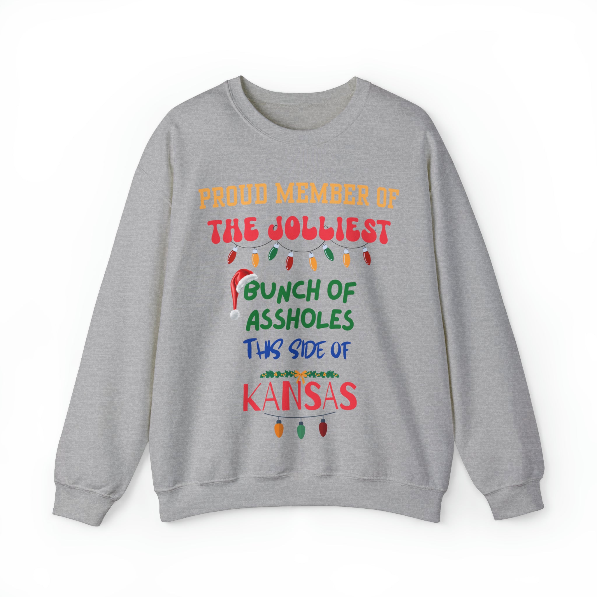 Proud Member of the Jolliest Bunch of Assholes (KS)-Unisex Heavy Blend™ Crewneck Sweatshirt