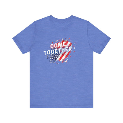 Come Together (Political Unity)-Unisex Jersey Short Sleeve Tee