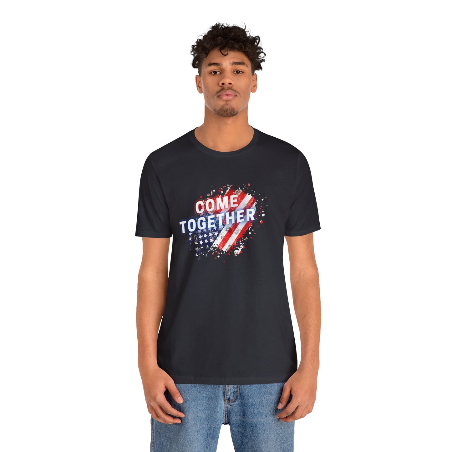 Come Together (Political Unity)-Unisex Jersey Short Sleeve Tee