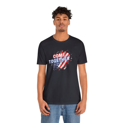 Come Together (Political Unity)-Unisex Jersey Short Sleeve Tee