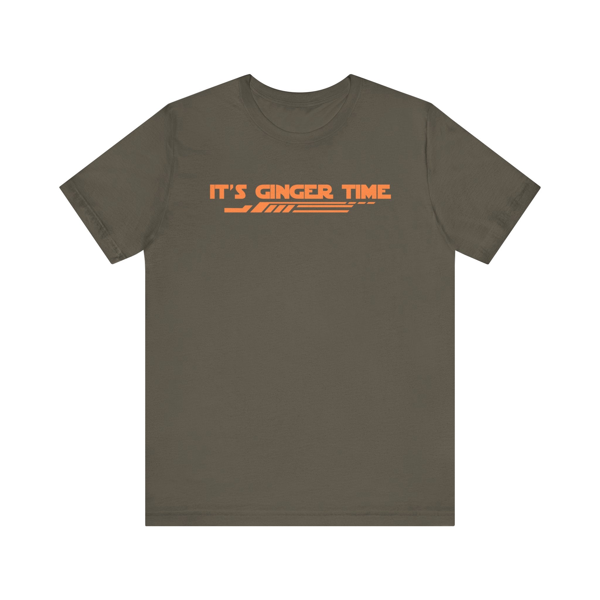 It's Ginger Time-Unisex Jersey Short Sleeve Tee
