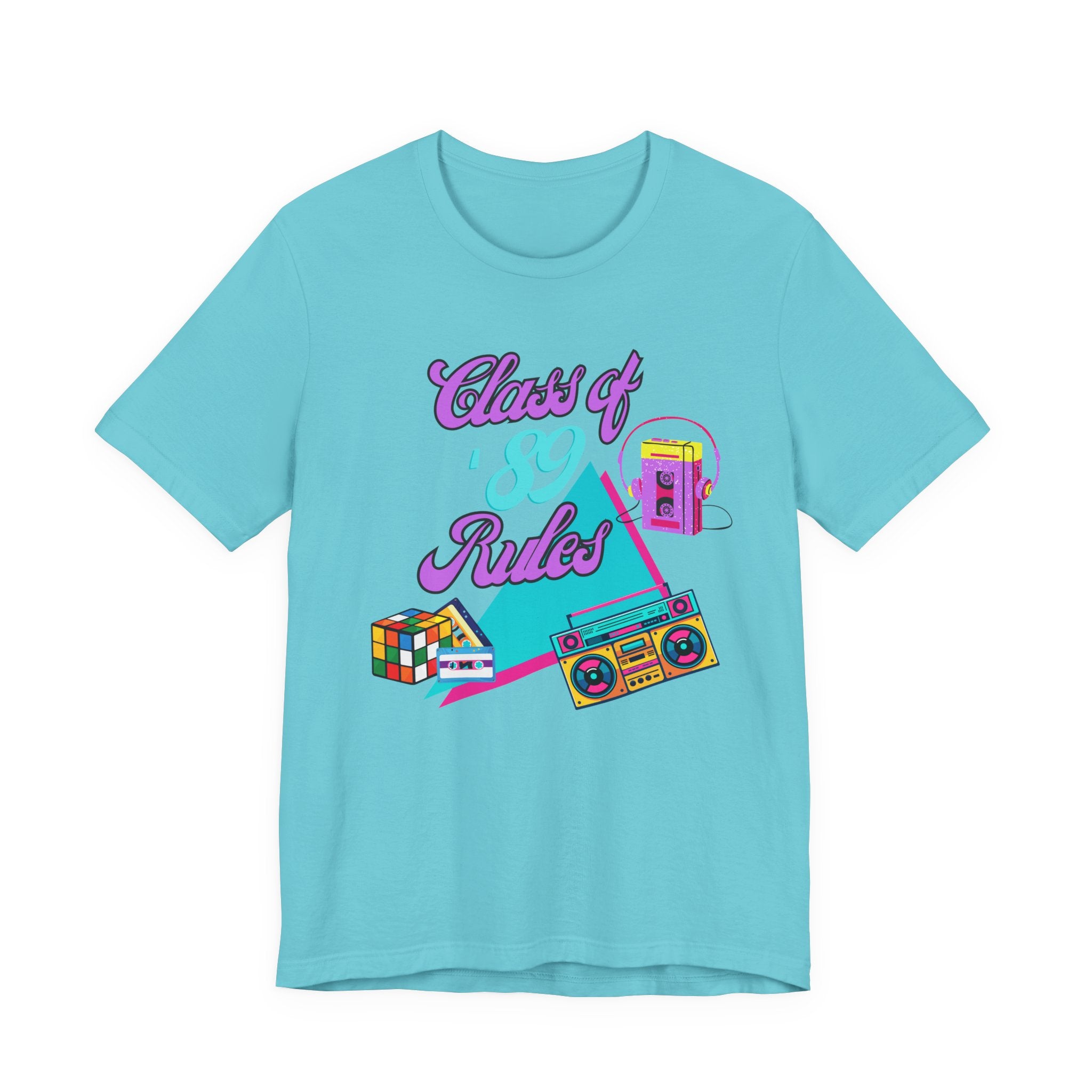 Class of '89 Rules Version 1-Unisex Jersey Short Sleeve Tee