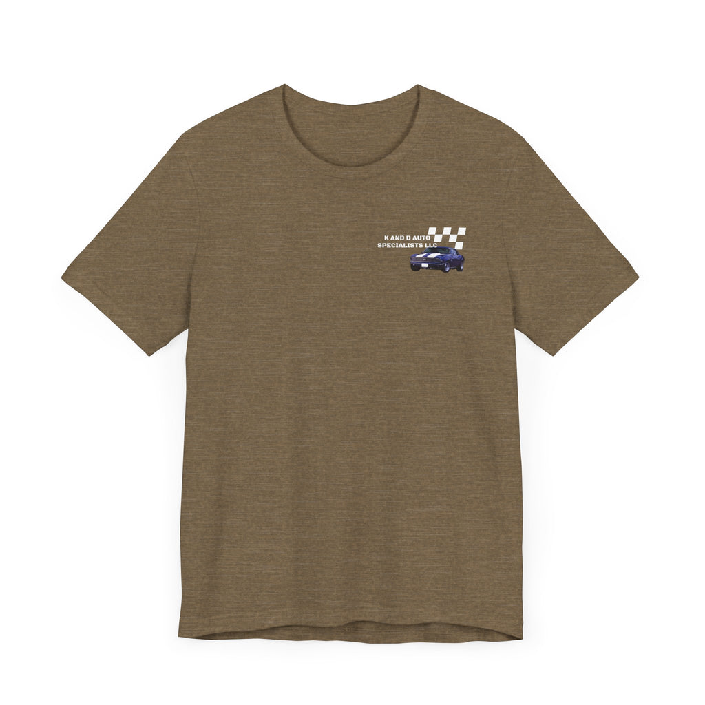 K and D Auto Specialists LLC.-Unisex Jersey Short Sleeve Tee
