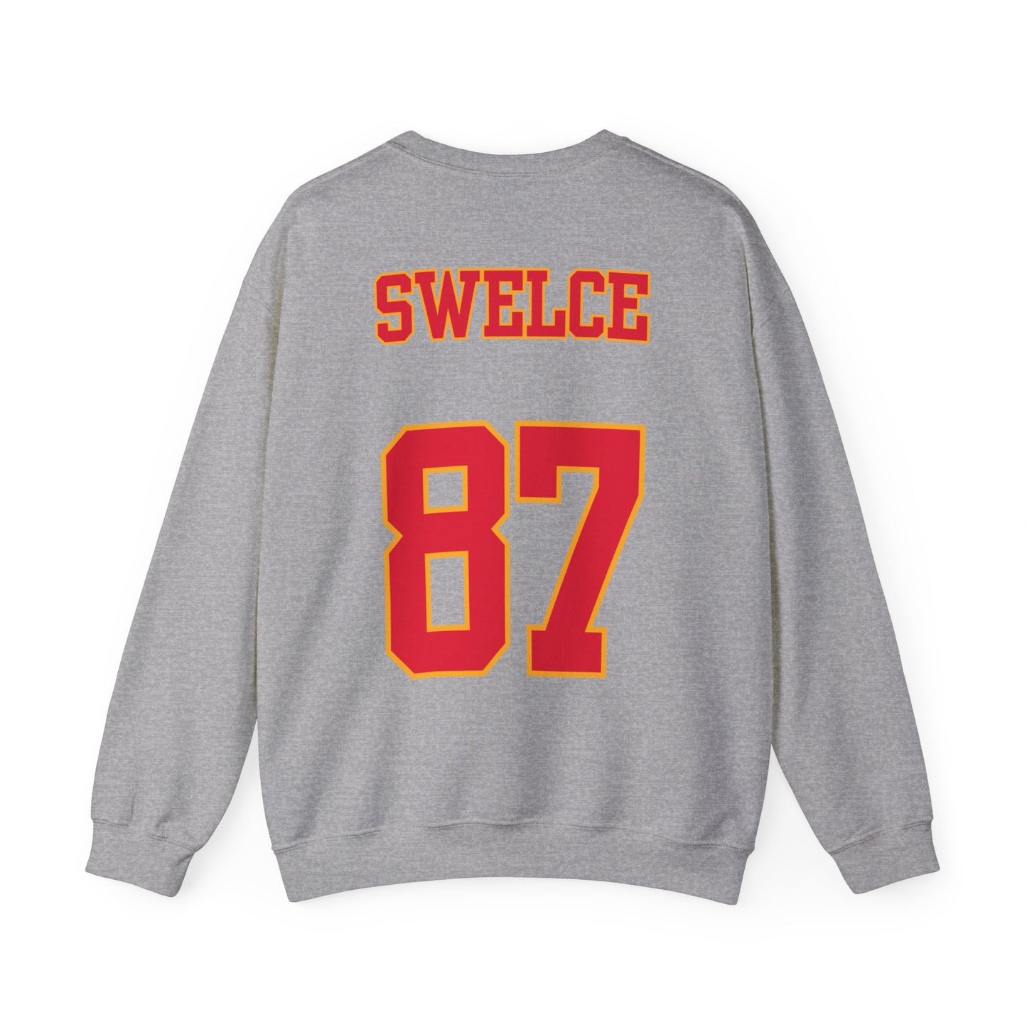 SWELCE #87 TK+TS=TL Original Love Glove Design (Vers.#3 for white)-Unisex Crewneck Sweatshirt