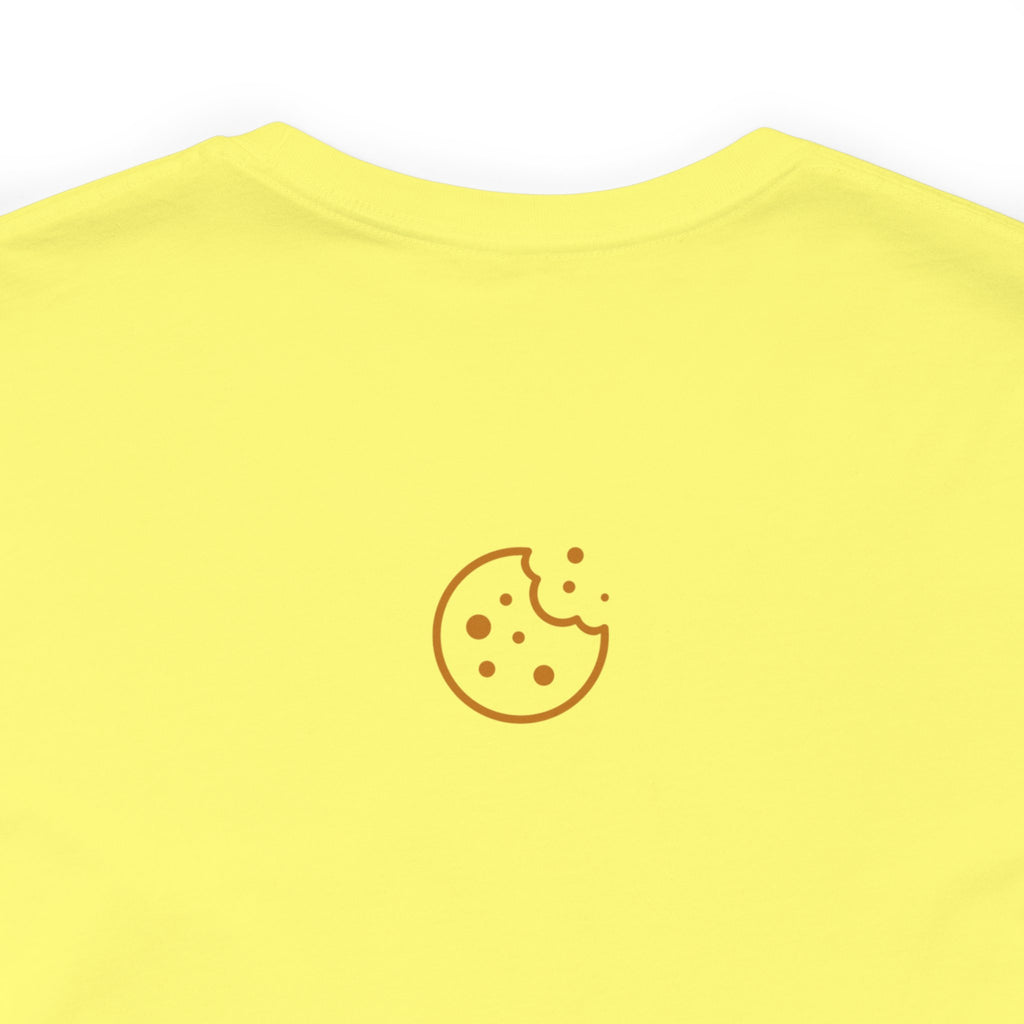 I Have a Monster Appetite (2 Sided Print w/Cookie on Top Back)Unisex Jersey Tee