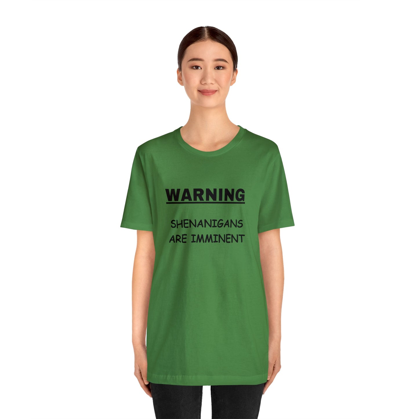 WARNING: Shenanigans are Imminent-Unisex Short Sleeve Tee