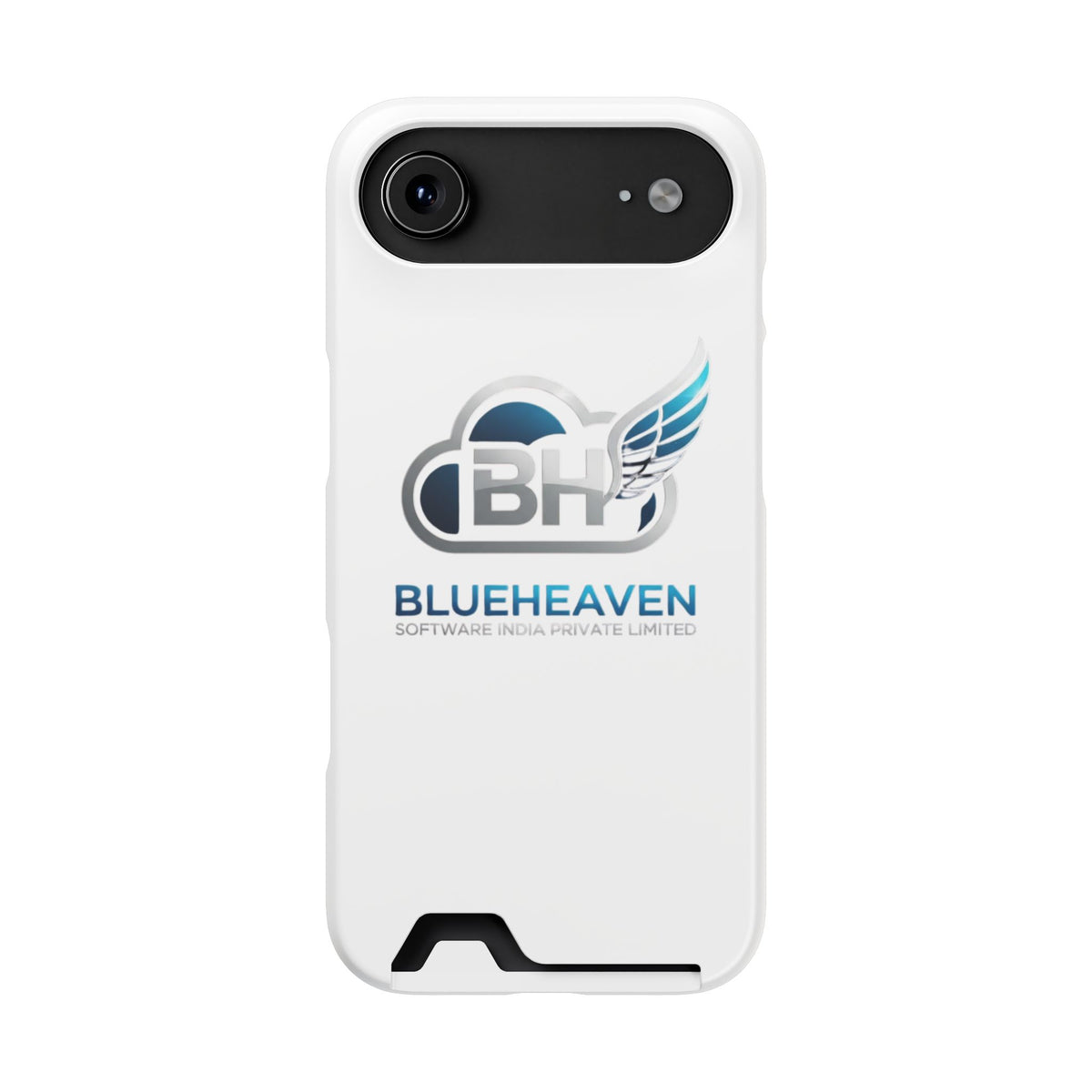 BlueHeaven Logo Phone Case with Card Holder