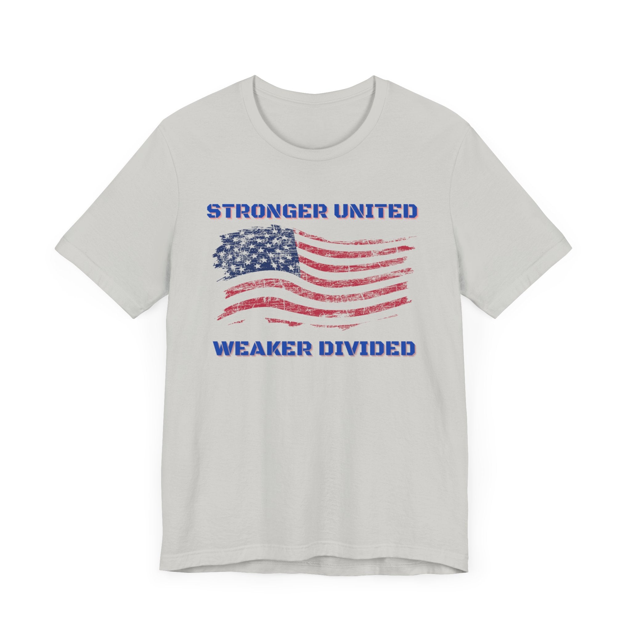 Stronger United Weaker Divided-Unisex Jersey Short Sleeve Tee