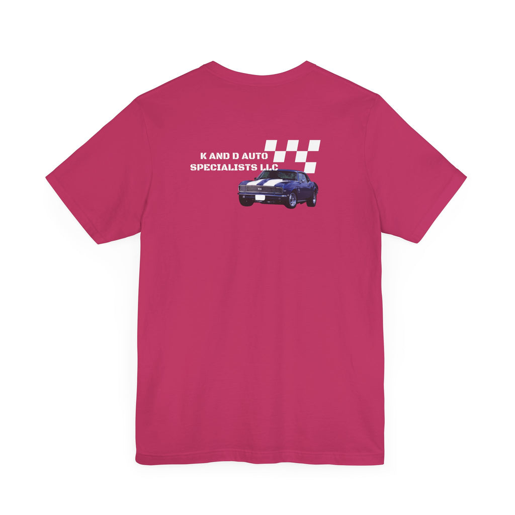 K and D Auto Specialists LLC.-Unisex Jersey Short Sleeve Tee