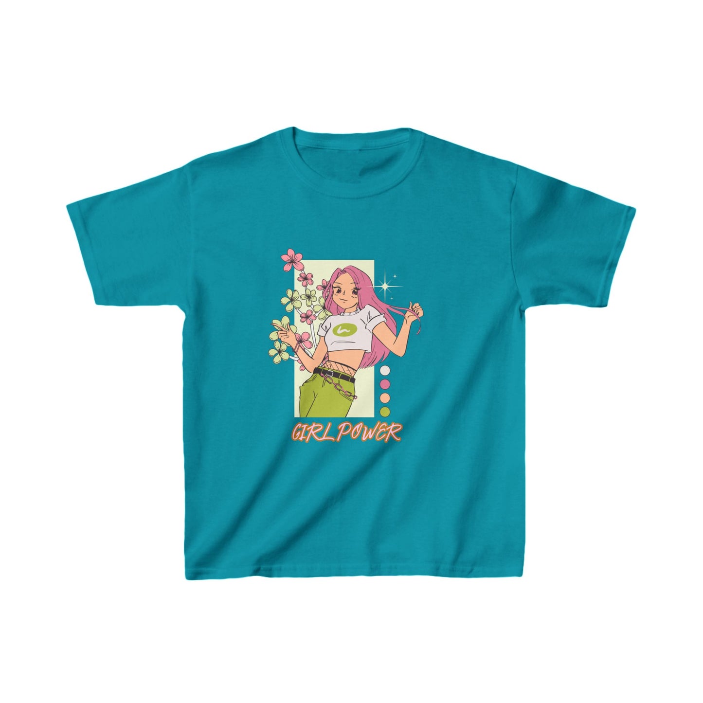 Girl Power-Kids Heavy Cotton™ Tee