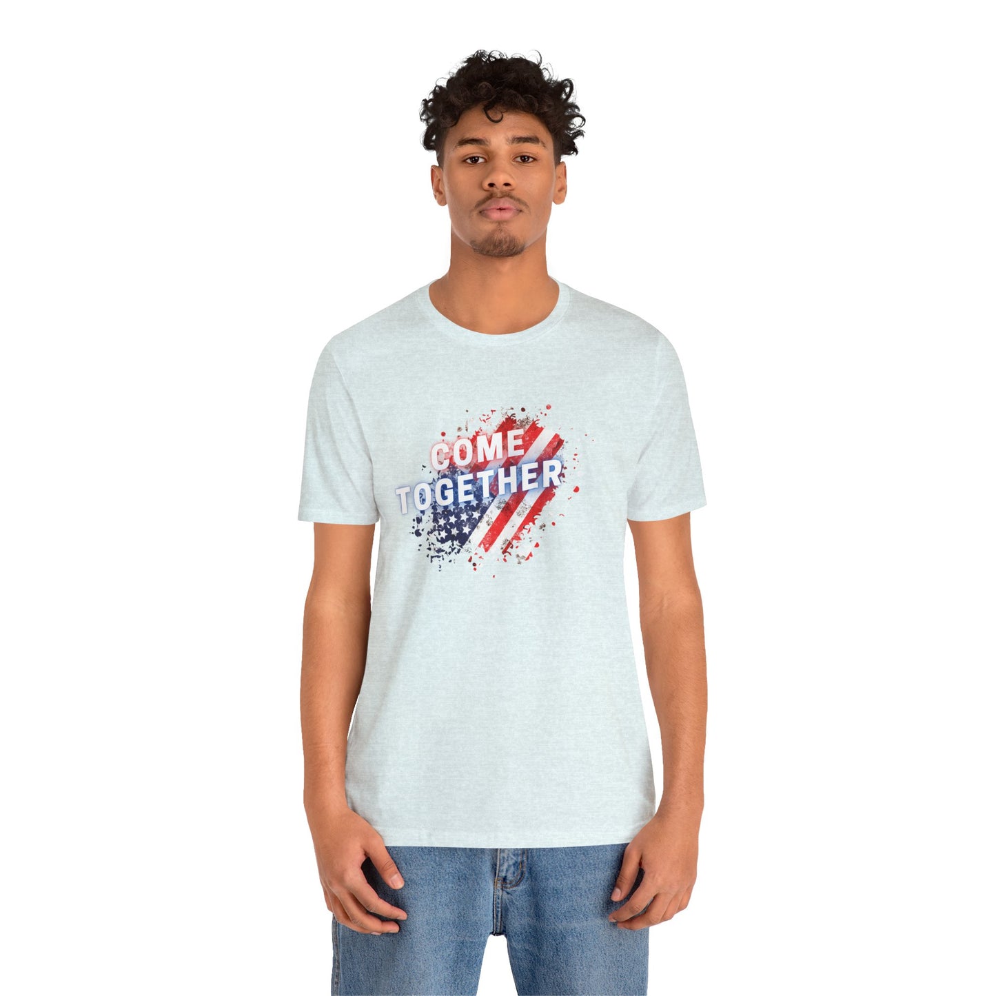 Come Together (Political Unity)-Unisex Jersey Short Sleeve Tee