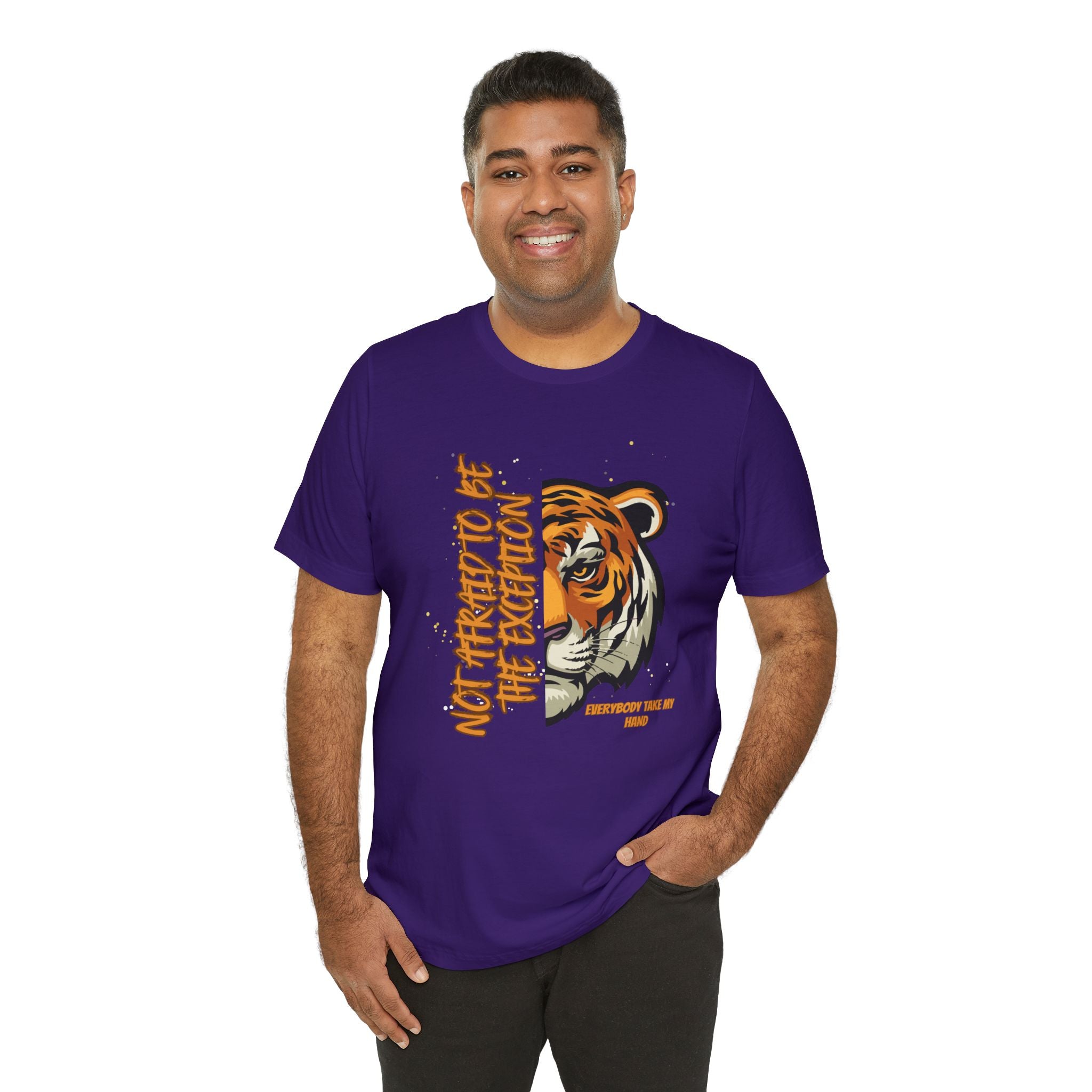 Not Afraid to Be the Exception-Unisex Jersey Short Sleeve Tee