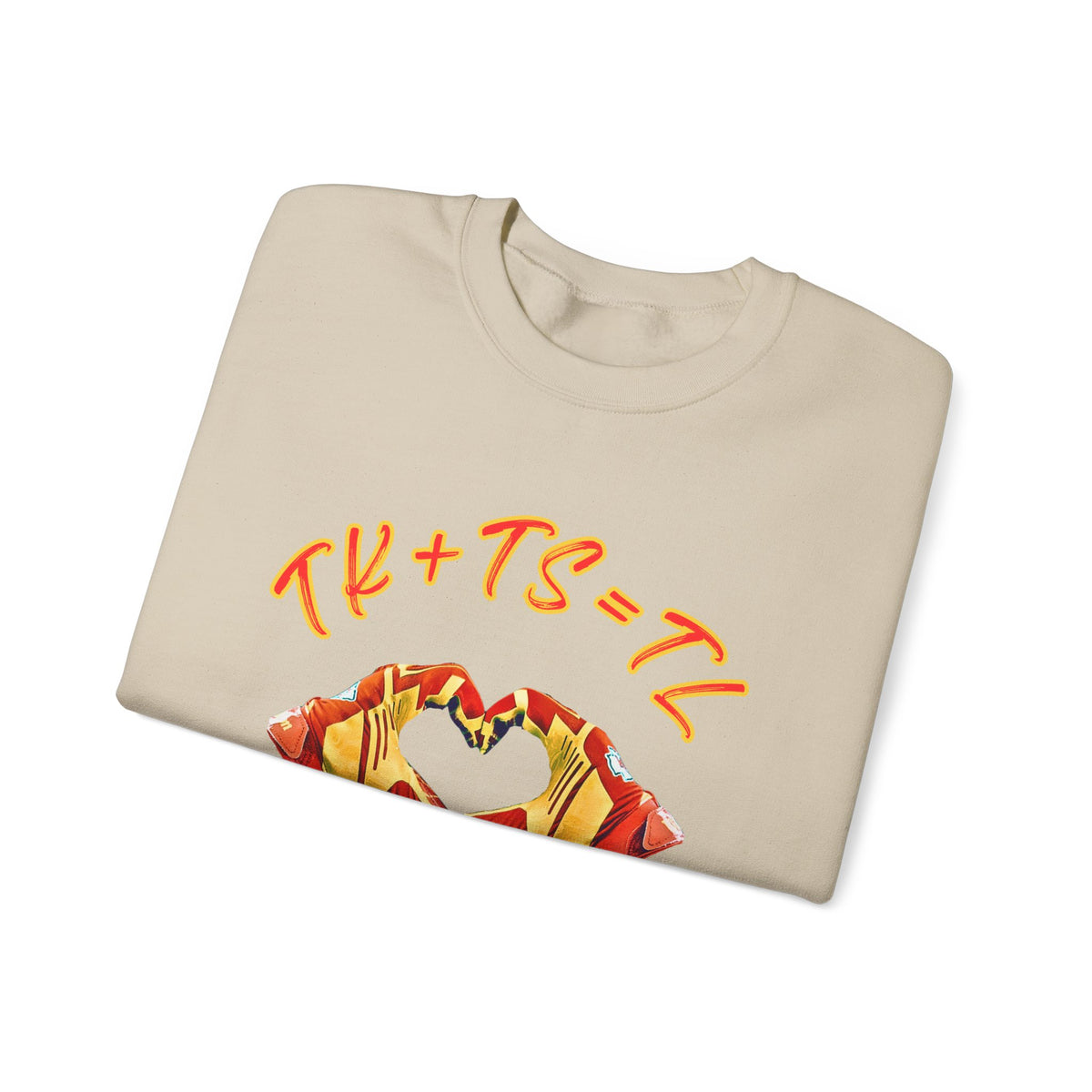 SWELCE TK+TS=TL Black -Unisex Heavy Blend™ Crewneck Sweatshirt