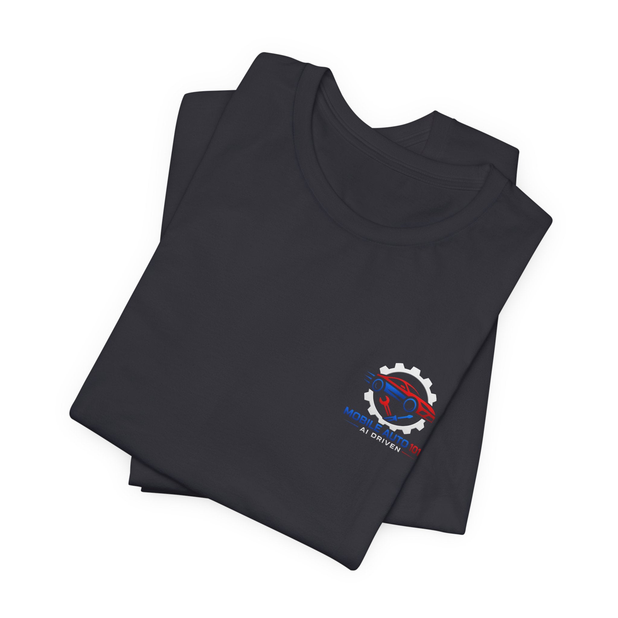 Mobile Auto 101 3rd Ed. (front and back design)-Unisex Jersey Short Sleeve Tee