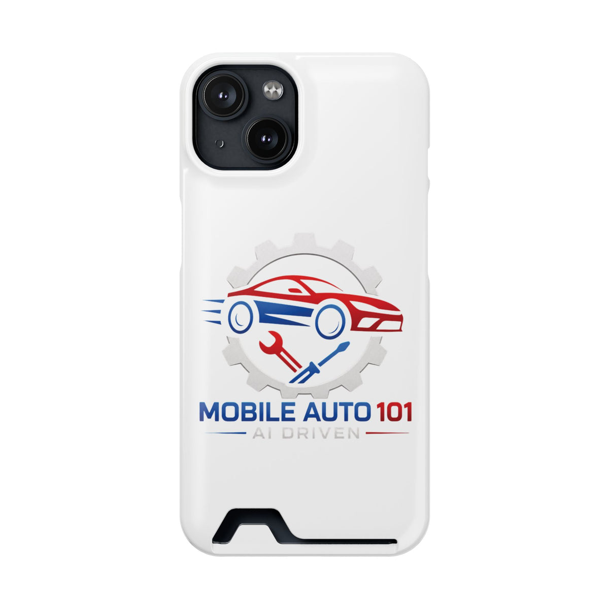 Mobile Auto 101 Logo Phone Case with Card Holder