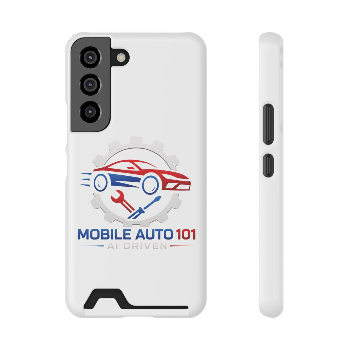 Mobile Auto 101 Logo Phone Case with Card Holder