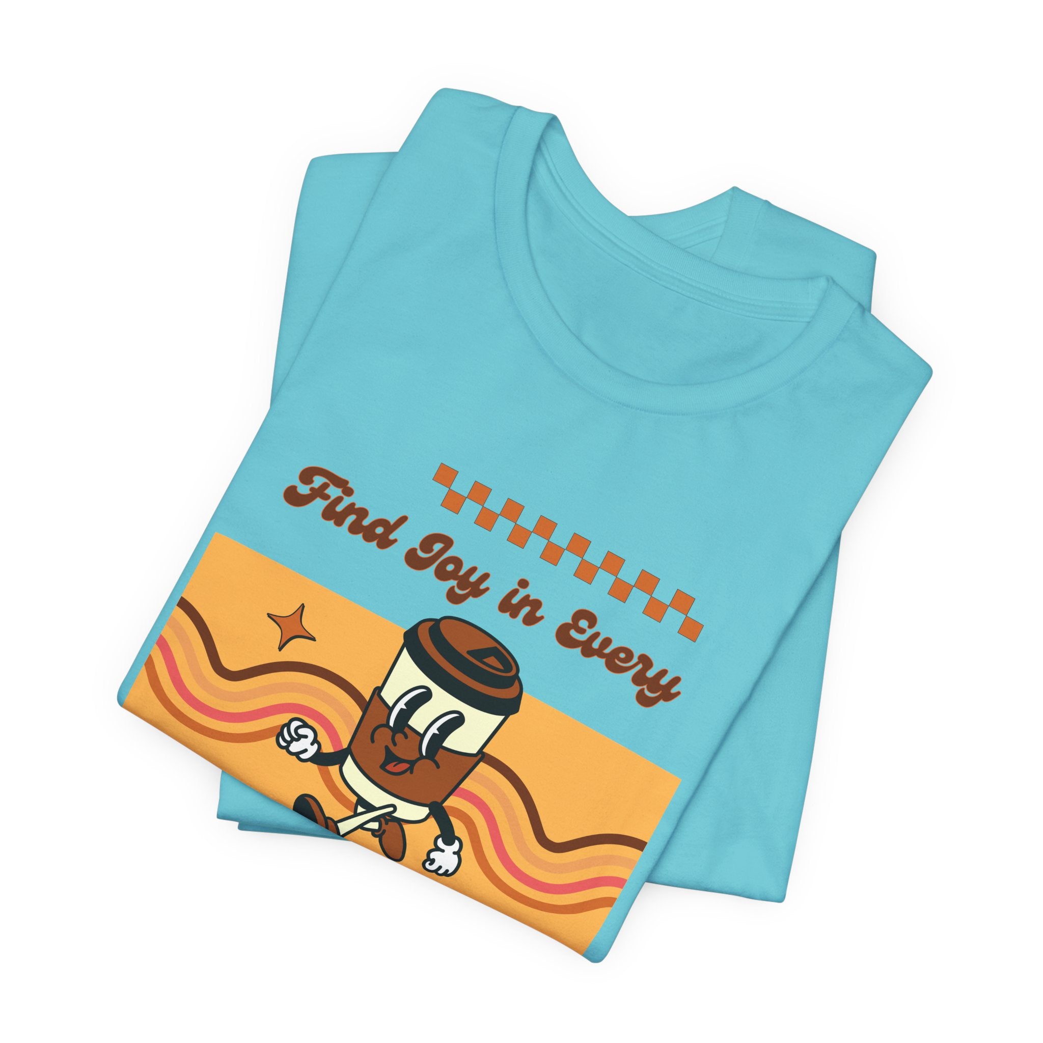 Find Joy in Every Step of Your Journey-Unisex Jersey Short Sleeve Tee