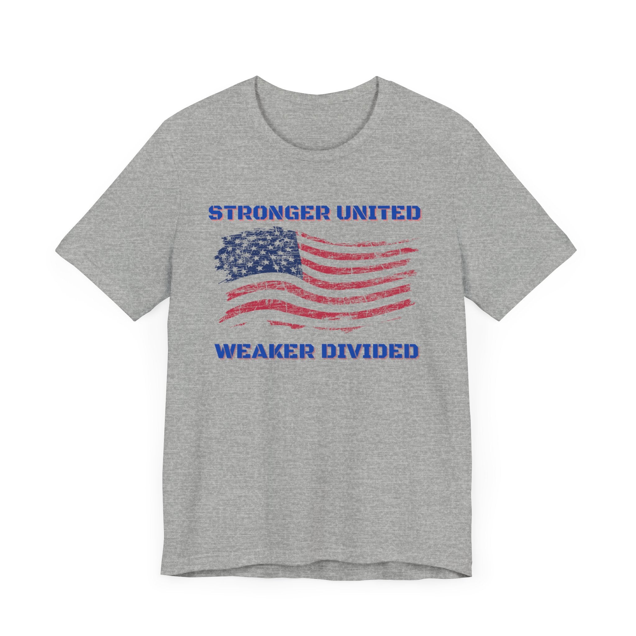 Stronger United Weaker Divided-Unisex Jersey Short Sleeve Tee