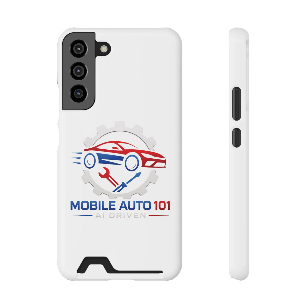 Mobile Auto 101 Logo Phone Case with Card Holder