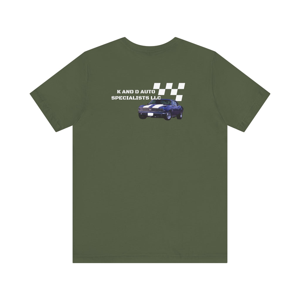 K and D Auto Specialists LLC.-Unisex Jersey Short Sleeve Tee