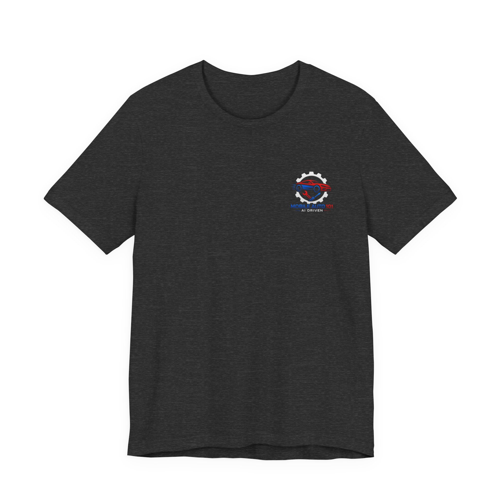 Mobile Auto 101 3rd Ed. (front and back design)-Unisex Jersey Short Sleeve Tee