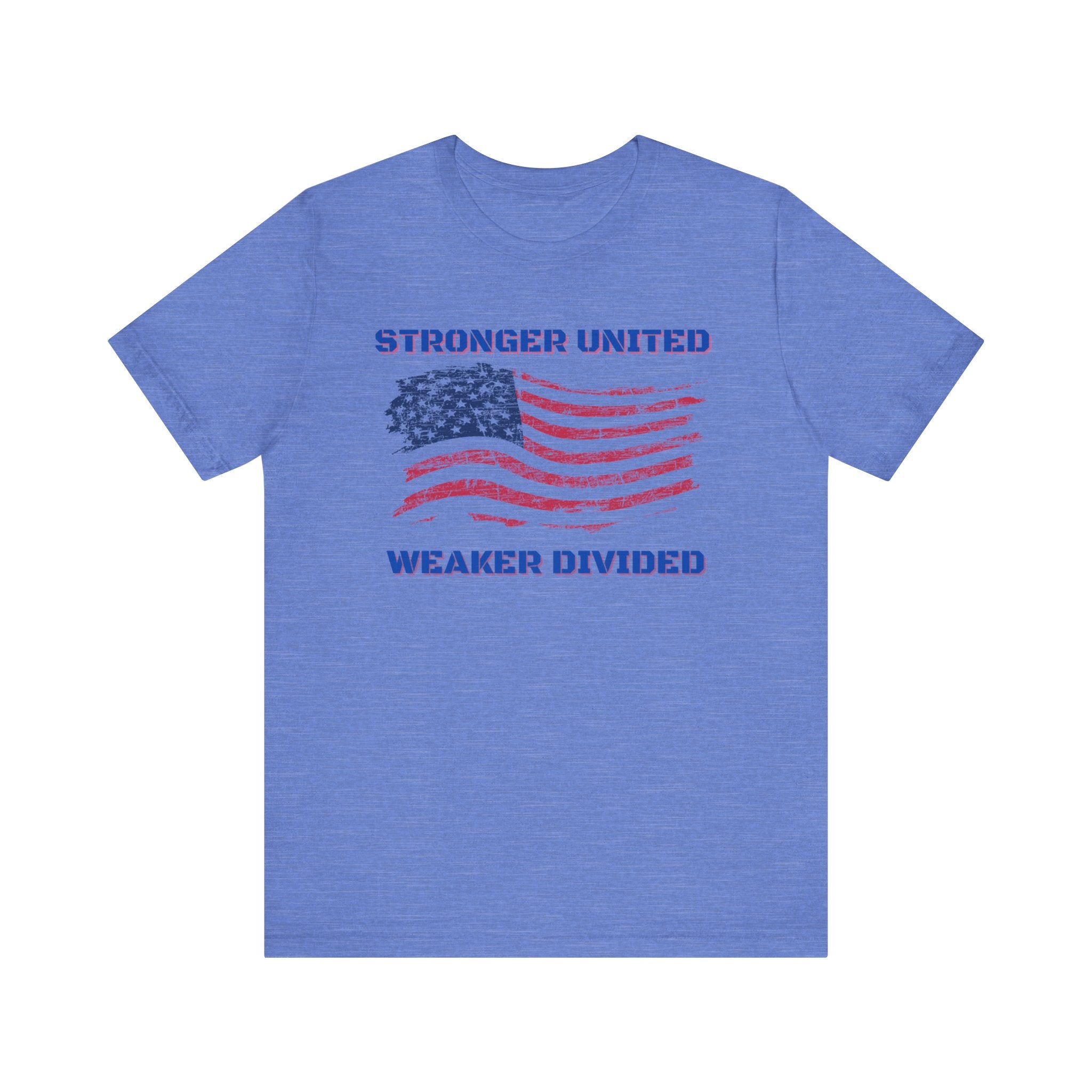 Stronger United Weaker Divided-Unisex Jersey Short Sleeve Tee