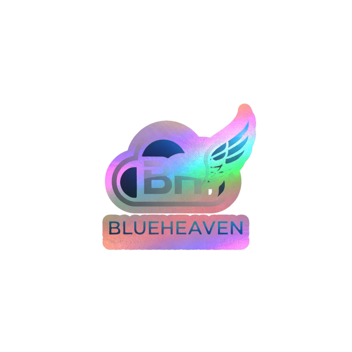 Blueheaven BH Winged Logo Kiss-Cut Vinyl Decal