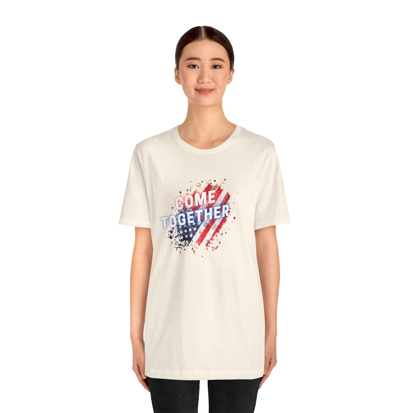 Come Together (Political Unity)-Unisex Jersey Short Sleeve Tee