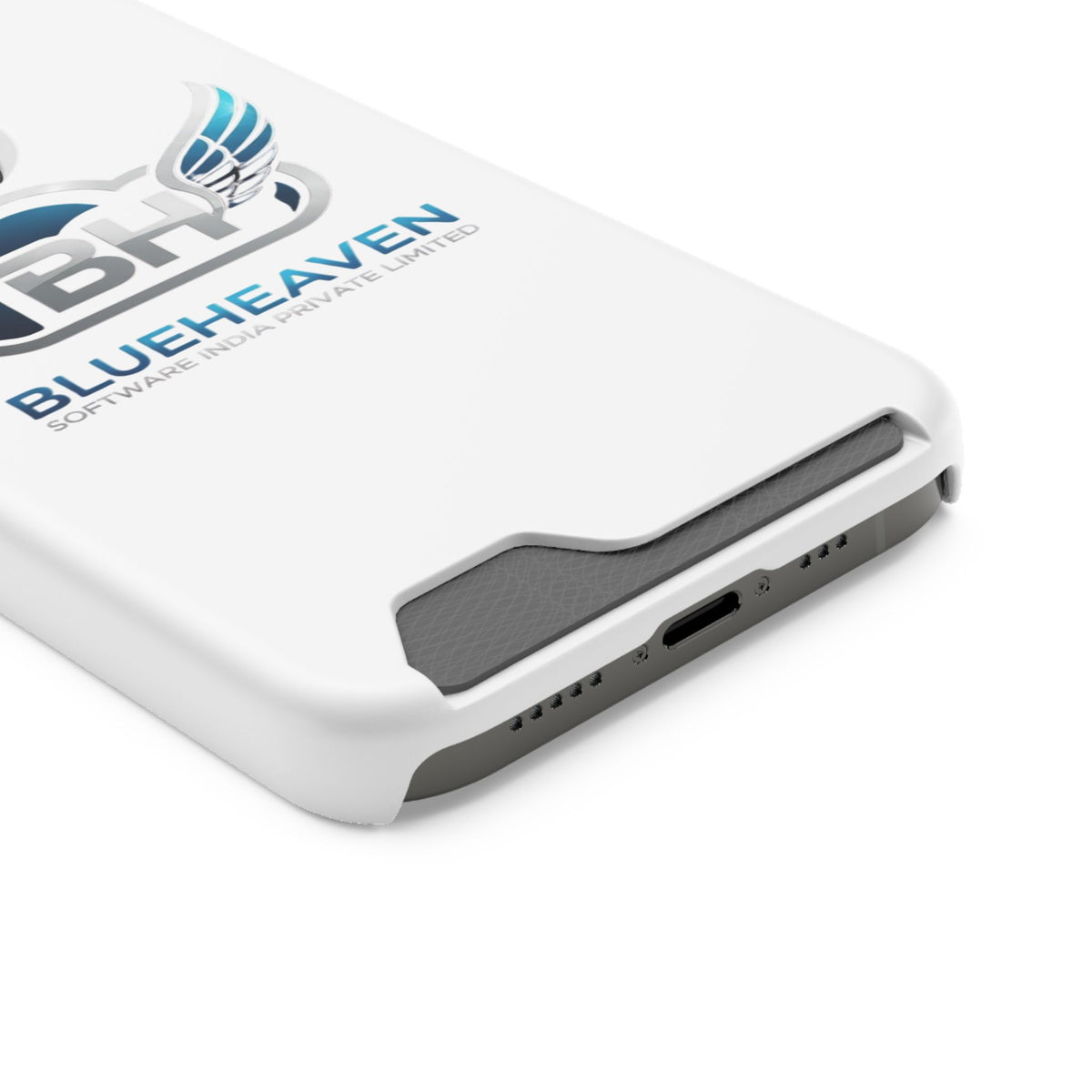 BlueHeaven Logo Phone Case with Card Holder