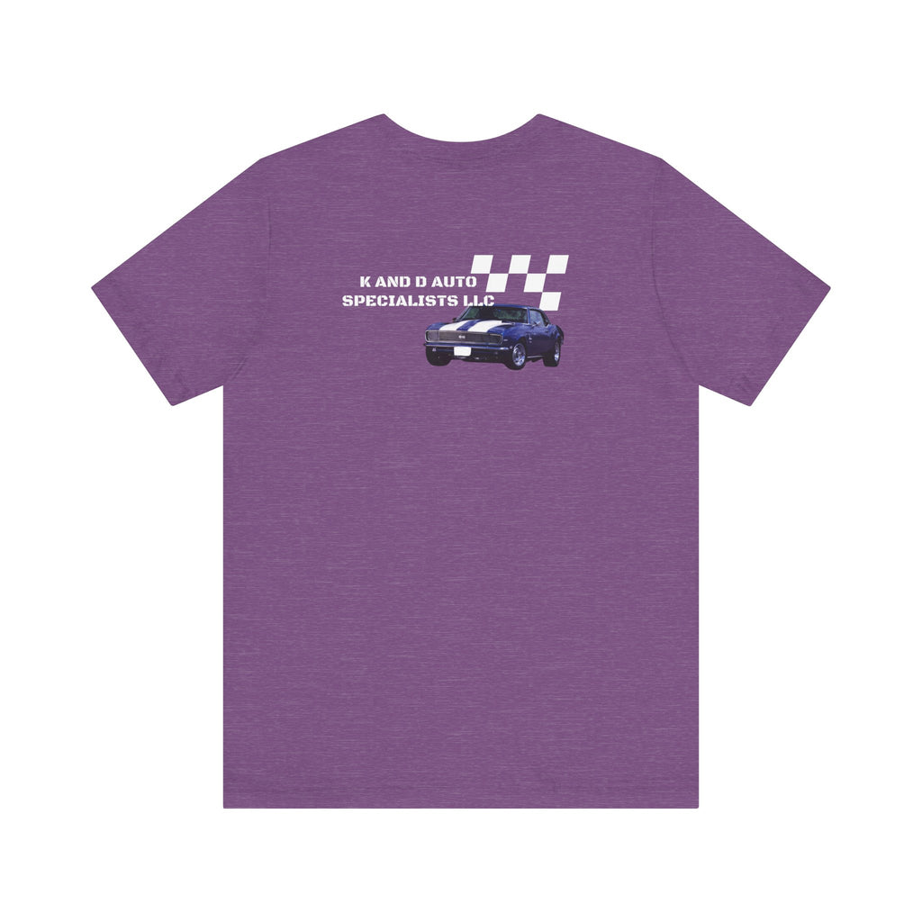 K and D Auto Specialists LLC.-Unisex Jersey Short Sleeve Tee