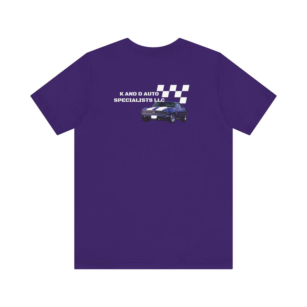 K and D Auto Specialists LLC.-Unisex Jersey Short Sleeve Tee