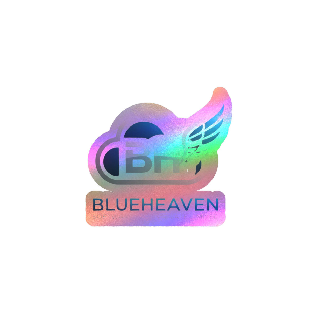 Blueheaven BH Winged Logo Kiss-Cut Vinyl Decal