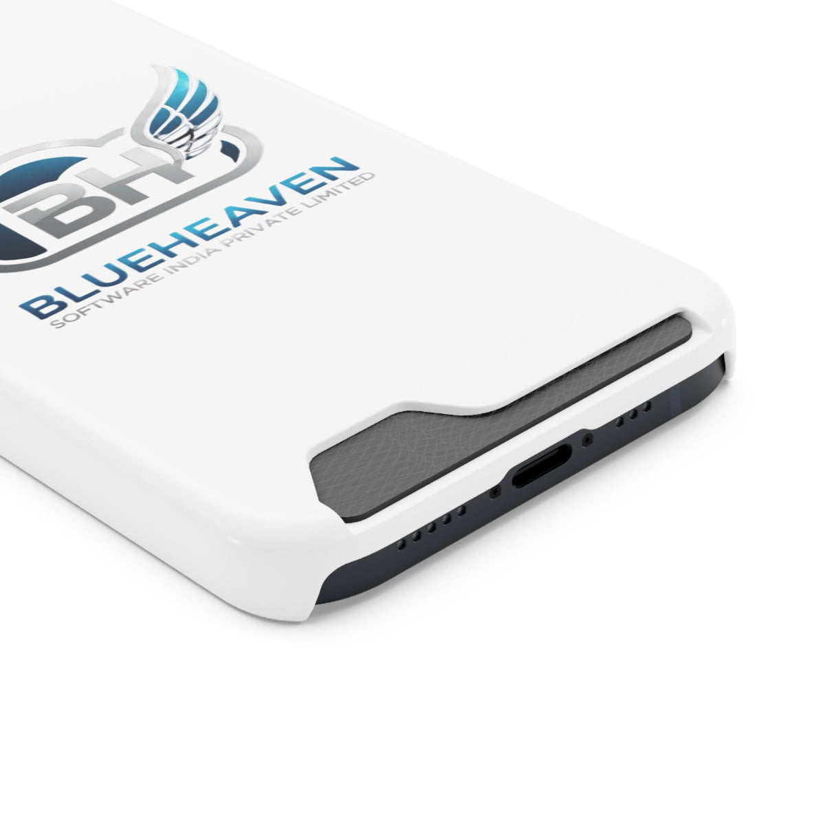 BlueHeaven Logo Phone Case with Card Holder