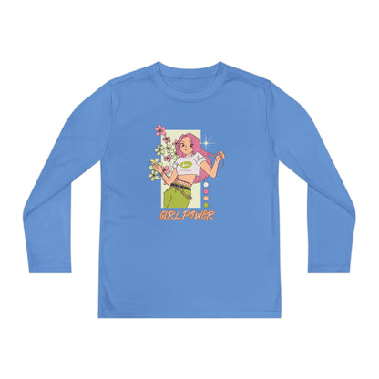 Girl Power-Youth Long Sleeve Competitor Tee