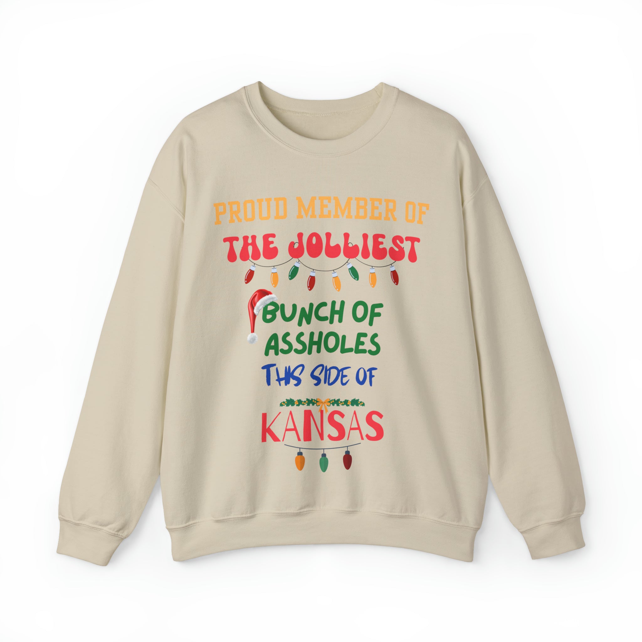 Proud Member of the Jolliest Bunch of Assholes (KS)-Unisex Heavy Blend™ Crewneck Sweatshirt