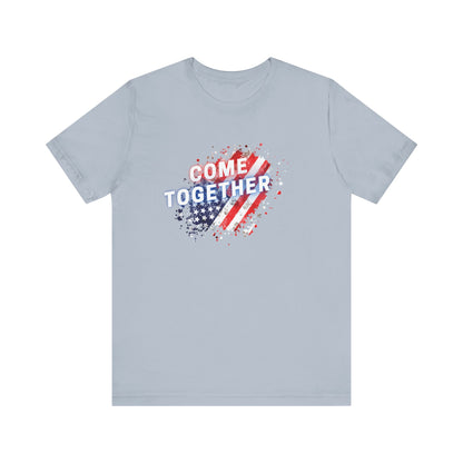 Come Together (Political Unity)-Unisex Jersey Short Sleeve Tee