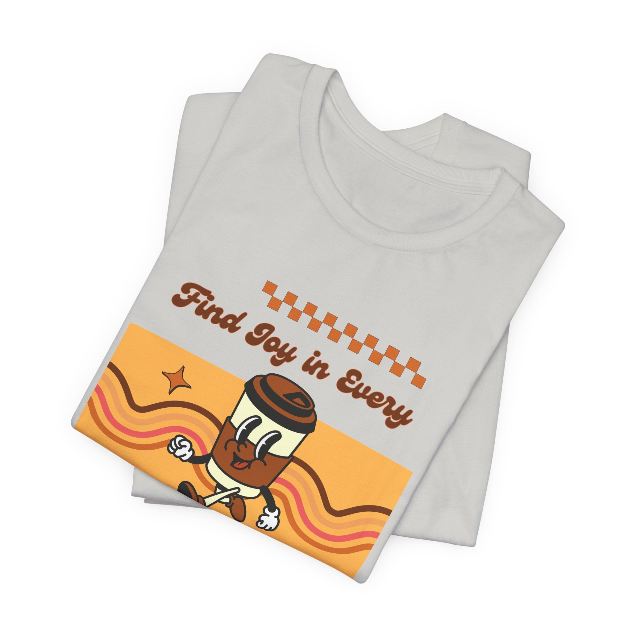 Find Joy in Every Step of Your Journey-Unisex Jersey Short Sleeve Tee