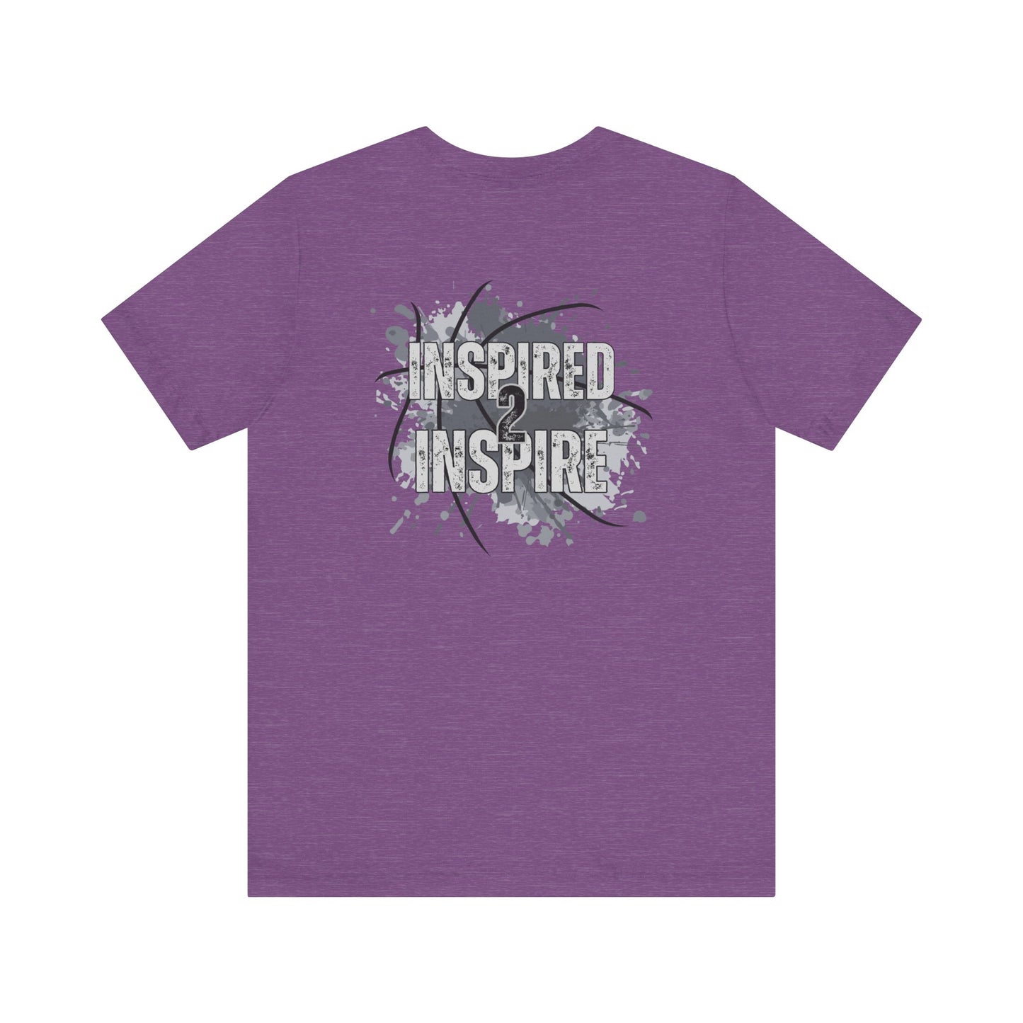 Inspired 2 Inspire-Double Sided Print-Unisex Jersey Short Sleeve Tee