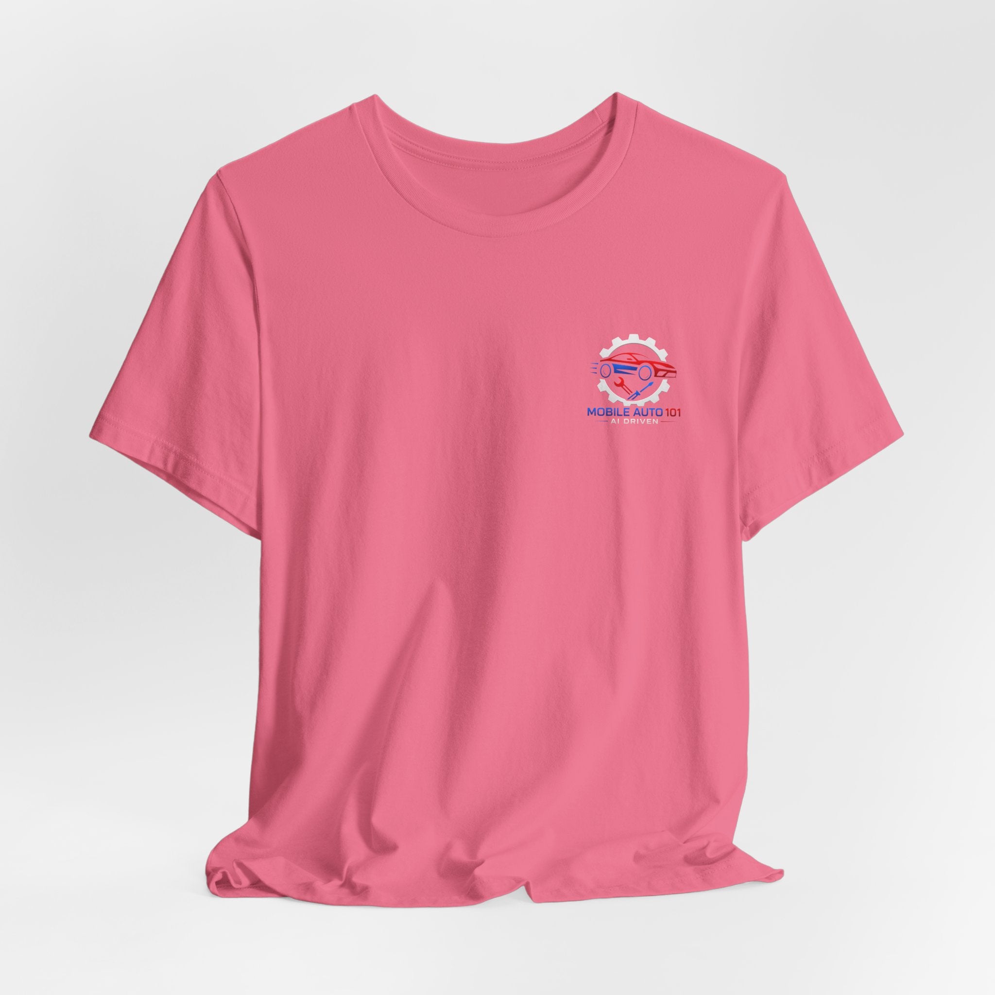 Mobile Auto 101 3rd Ed. (front and back design)-Unisex Jersey Short Sleeve Tee