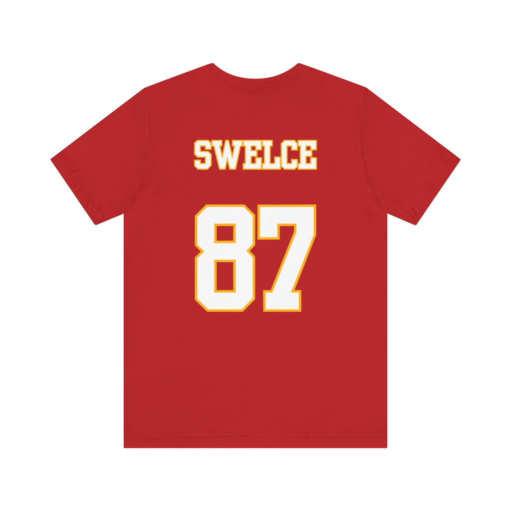 SWELCE TK+TS=TL Original Love Glove Design (Vers#3 for RED) Jersey-Unisex Jersey Short Sleeve Tee