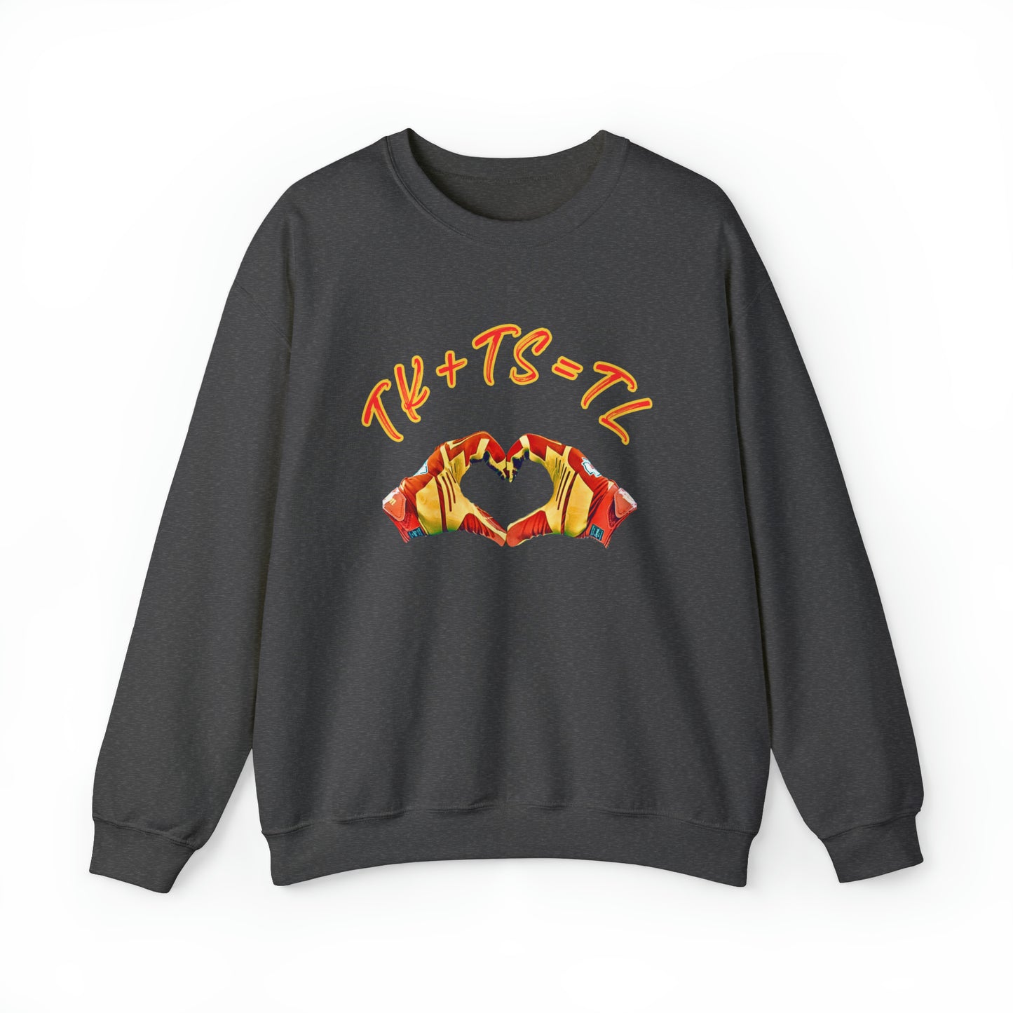 SWELCE TK+TS=TL Original Glove Love -Unisex Heavy Blend™ Crewneck Sweatshirt