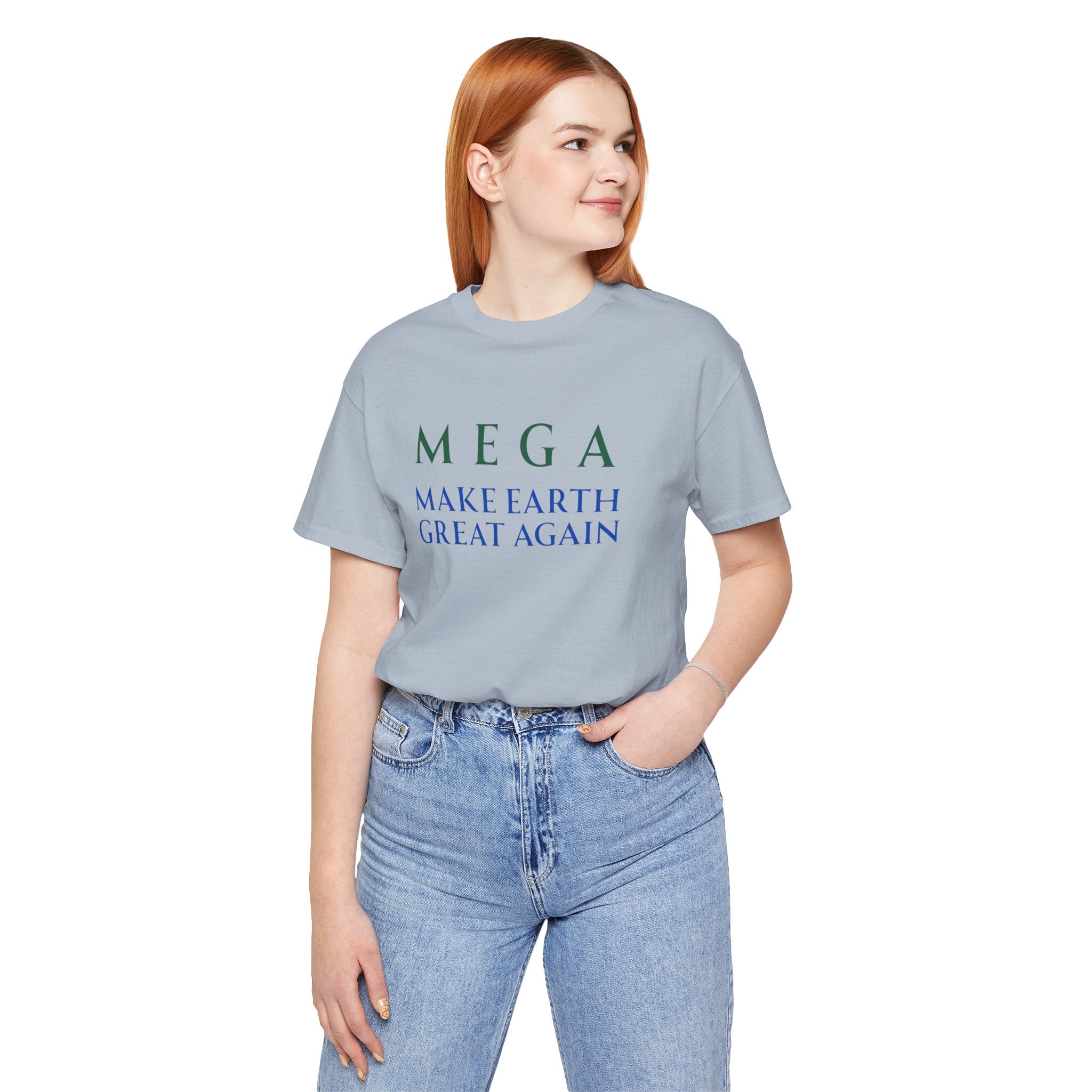 MEGA Make Earth Great Again-Unisex Jersey Short Sleeve Tee